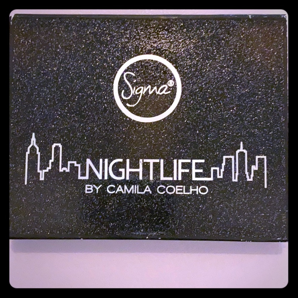 Nightlife by camila coelho eyehshadow  sigma
